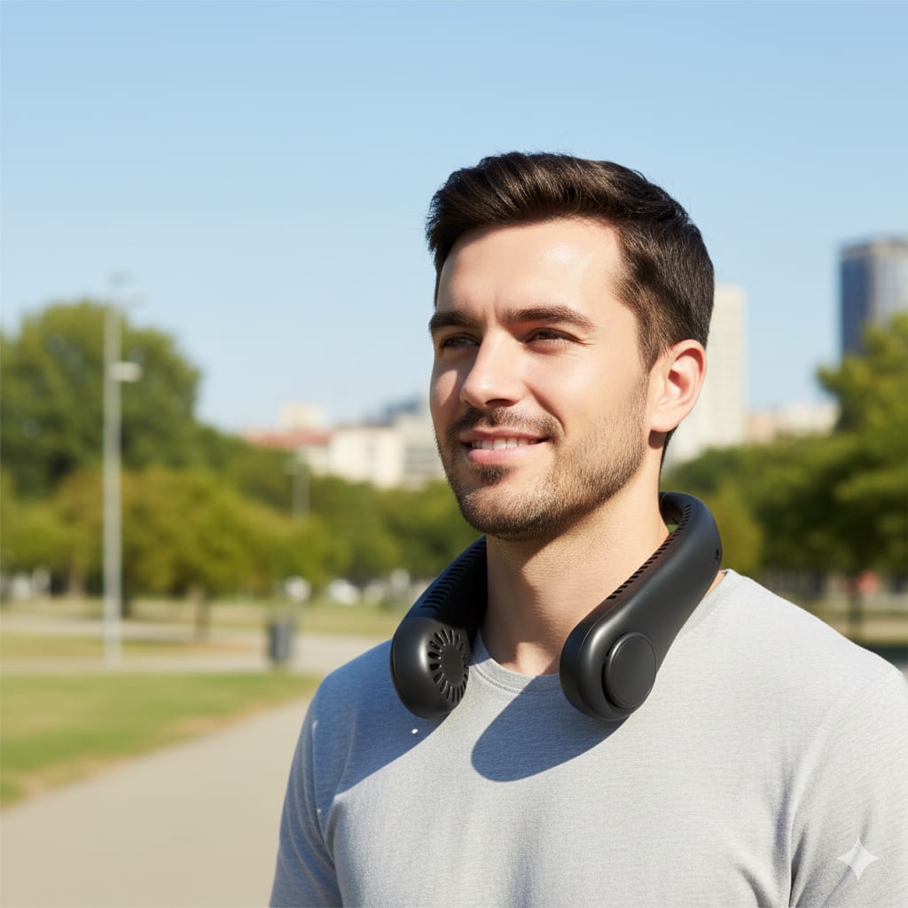 Portable Neck Fan |USB Rechargeable